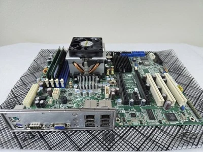 Tyan S2925-E Tomcat AMD OPTERON 1214 2200mhz Cpu 8GB Ram SATA  ATX MOTHERBOARD - Image 1 of 3
