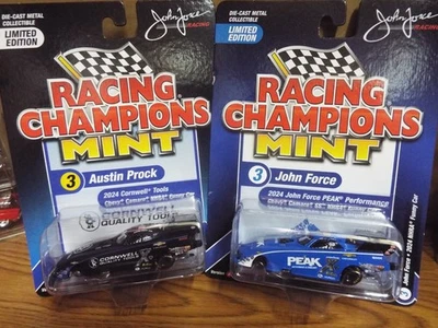 2 NHRA John Force & Austin Prock F/C from Racing Champions Mint 1/64 (NEW) 2025 - Image 1 of 3