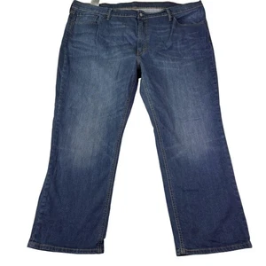 Levis 541 Jeans Mens 46x30 Blue Athletic Fit Taper Stretch Denim Medium Wash - Picture 1 of 7