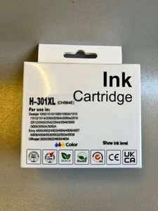 Ink Cartridge Fits For HP Envy & Deskjet printers H-301XL (CH564E) TRI-COLOR - Picture 1 of 2
