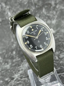 1973 Hamilton British Military ISSUE W10 6645-99 Manual Hand Wind Watch - Picture 1 of 22