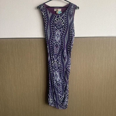 Vestido sin mangas elástico púrpura Emilio Pucci S/36 - Imagen 1 de 4