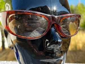 Gafas de sol vintage mod glam punk envoltura años 60 tortuga Francia marcos originales raras - Imagen 1 de 12