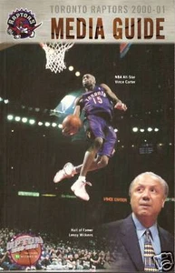 Guía de medios de baloncesto de los Toronto Raptors 2000-01 de la NBA - Imagen 1 de 1