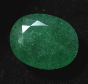 14.15 Ct Natural Green Emerald Zambian GGL Certified TOP Quality Treated Gem - Picture 1 of 4