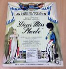 Vintage Sheet Music - I Leave My Heart In An English Garden