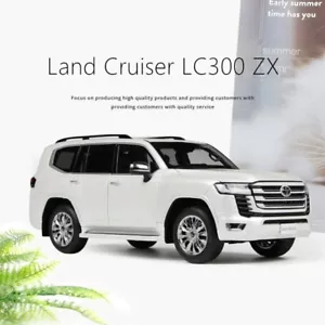1:18 Toyota Land Cruiser LC300 ZX SUV Alloy Car Model Diecasts Metal Off-Road - Picture 1 of 10