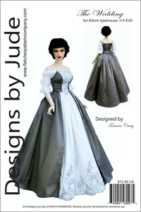 Outlander Wedding Doll Clothes Sewing Pattern for 65cm Iplehouse 1/3 EID Dolls - Picture 1 of 9