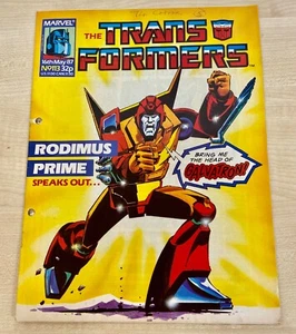 Marvel: Transformers comic - No.113 (16th May 1987) Death Heads First Appearance - Picture 1 of 4