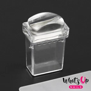 Whats Up Nails - Mini Rectangular Clear Stamper & Scraper for Stamped Nail Art - Picture 1 of 4