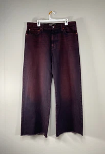 Levi's Premium Ribcage Wide Leg Denim Jean Women's 34 High Rise Purple NWT - Picture 1 of 19