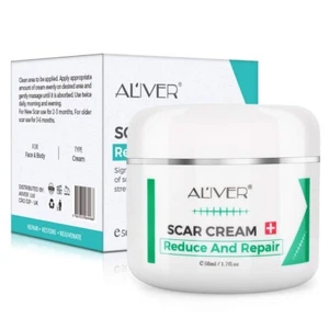 Aliver Scar removing cream Is Used To Treat Scars And Stretch Marks, Old And New - Picture 1 of 7