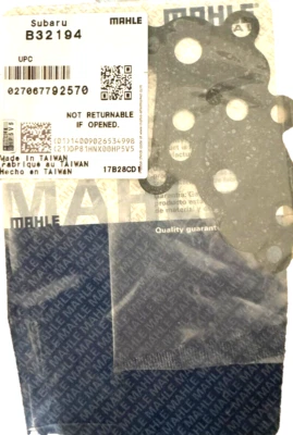 Mahle B32194 Engine Oil Pressure Relief Valve Gasket for 2005-09 Subaru Outback - Image 1 of 2
