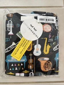 Little Sleepies Keys & Chords 2T Long Sleeve 2 Piece NWT - Picture 1 of 1