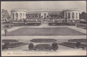 DEAUVILLE 14 Le Casino et les Jardins CPA animée Éditions LL N°282 au début 1900 - Imagen 1 de 2