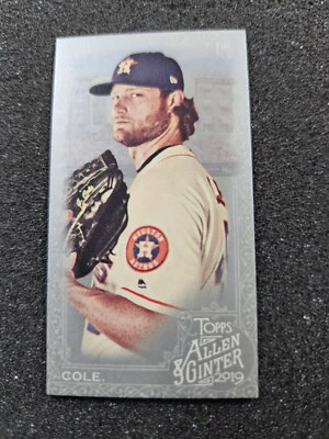 🌟 2019 Topps Allen and Ginter X Mini Silver #27 Gerrit Cole 1/1 YANKEES - Image 1 of 3