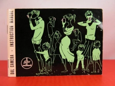 漂亮的 BOLEX D8L 8 毫米电影相机工厂说明书原装 — 第 1/2 张图片