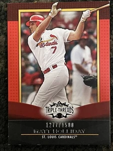 Matt Holliday 2011 Topps Triple Threads Baseball  #1277/1500 - Picture 1 of 3