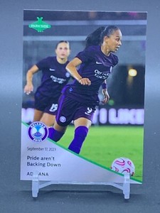2023 Parkside NWSL Pronto Silver #108 ADRIANA Orlando Pride #/10