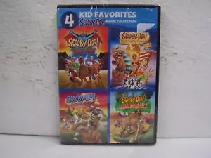 4 Kid Favorites Scooby Movie Collection Vampire Mummy ETC (DVD) Brand New Sealed - Picture 1 of 2