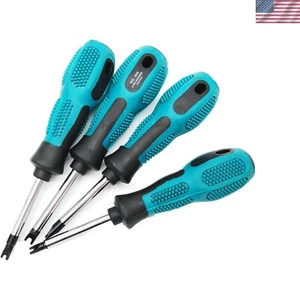 4-Piece U-Shaped Magnetic Screwdriver Set with Nonslip Handle for Precision Work - Picture 1 of 4
