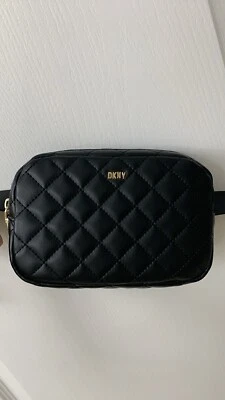 DKNY Leather Quilt with Leather Belt Bag - Image 1 of 4