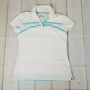 Under Armour Women's Athletic top Tennis Short Sleeve White Size Small