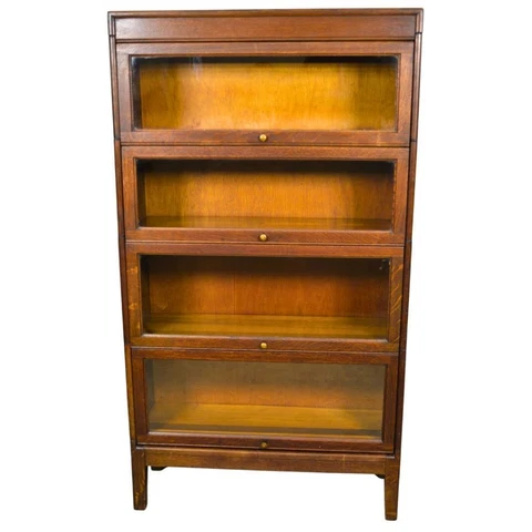 Antique Oak Sectional Bookcase - Grand Rapids, Michigan #21728 Cover