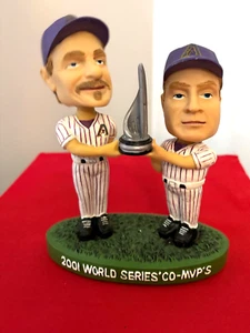 2001 WORLD SERIES Randy Johnson & Curt Shilling Co-MVP Bobbleheads. - Picture 1 of 2