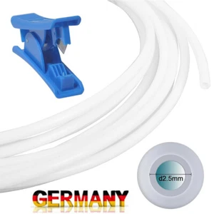 PTFE Tube ID 2,5mm x 4mm Filament Rohr Teflon Schlauch P1P X1-Serie 3D Drucker!! - Zdjęcie 1 z 12