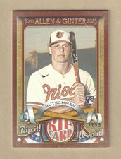 2023 Topps Allen & Ginter ADLEY RUTSCHMAN RIP IT or KEEP IT CARD UNRIPPED /199