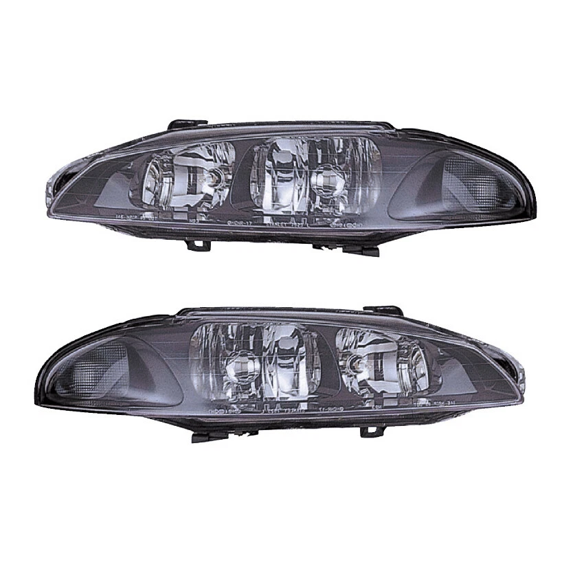 Juego de pares de faros delanteros para 97-99 Mitsubishi Eclipse izquierda y derecha Foto 1 de 1