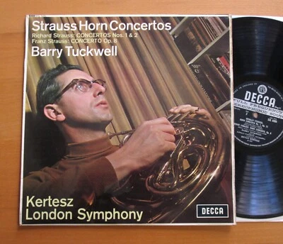 SXL 6285 WBG Strauss Horn Concertos Barry Tuckwell Kertesz Decca 1st (ED2) VG - Image 1 of 4