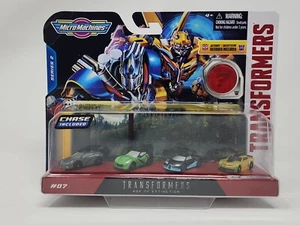 2022 Transformers Micro Machines Series 2 #07 Drift Lockdown Chase Bumblebee AOE - Picture 1 of 6