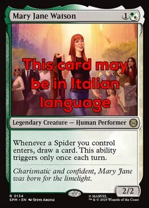 MTG MARY JANE WATSON EXC - MARY JANE WATSON 134 - SPM - MAGIC - Picture 1 of 1
