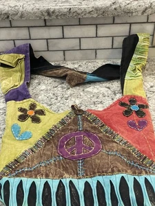 Bolso de Mano Vintage Estilo Bohemio Patchwork - Imagen 1 de 7