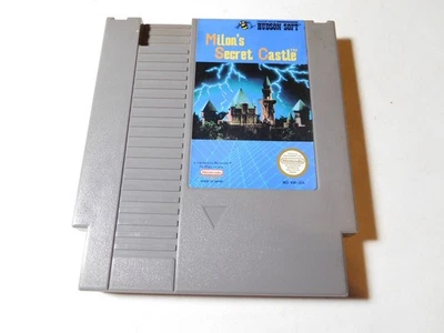 NES Milon's Secret Castle cartridge Nintendo cleaned, Tested, working - Image 1 of 3