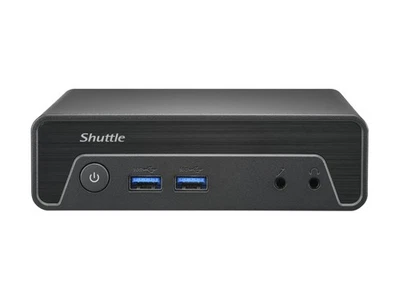 Shuttle XPC nano NE10N Barebone Mini-PC 1 x N-series N100 Barebone 16384 MB DDR4 - Immagine 1 di 4