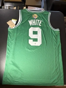 Derrick White Autographed Signed Boston Celtics Finals Jersey PSA Coa Hot Rare - Picture 1 of 23