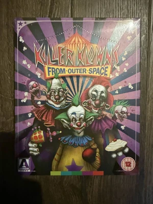 Killer Klowns From Outer Space Blu-ray, Special Edition, Arrow, New/Sealed, SLIP - Image 1 of 2