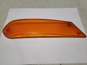 OEM Carello Right Side Amber Turn Signal Lens Fiat 124 Spider 1966-74 PN 9924815 - Picture 1 of 9