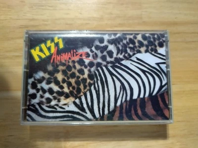 Animalize by Kiss Cassette Tape 1984 Polygram Records - Heavens On Fire - Image 1 of 3
