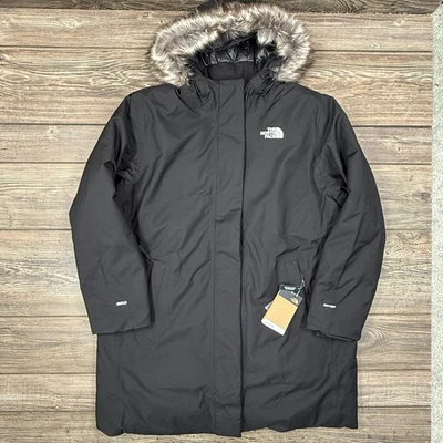 Abrigo Parka Para Mujer The North Face Arctic 600 Plumón Relleno Negro Talla 1X NUEVO $350 Foto 1 de 4