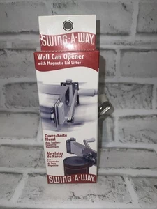 Swing A Way White Wall Can Opener - Picture 1 of 3