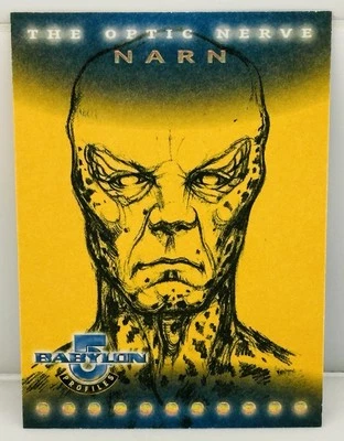Babylon 5 1999 Skybox Profiles On9 NARN, The Optic Nerve - Image 1 of 2