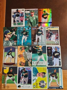 ERIC CHAVEZ - **Lot of 15 All Different** - Athletics - (All NRMT - MINT) - Bild 1 von 1