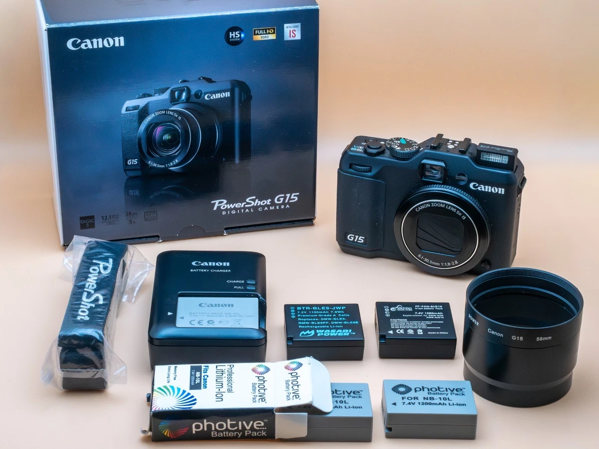 Canon PowerShot G15 Digital Cameras for Sale - Shop New & Used