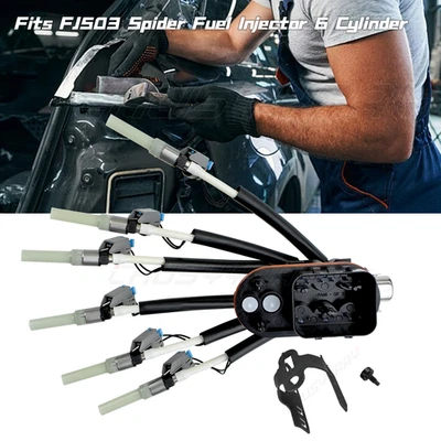 FJ503 Spider Fuel Injector 6 Cylinder For 1996-1998 Chevrolet C1500 4.3L V6 - Image 1 of 4