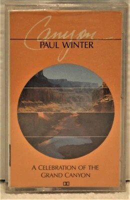 PAUL WINTER  "Canyon"  1985 Cassette  Living Music LC-0006 - Image 1 of 4