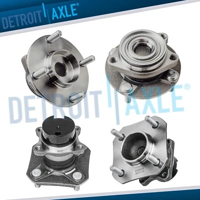 Cojinete y buje de rueda delantero + trasero para Nissan Versa 2007 2008 2009 2010 2011 Foto 1 de 4